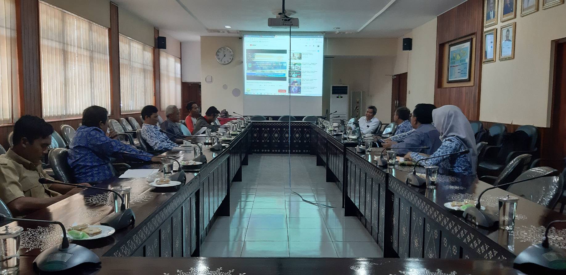 Pengarahan Kepada Peserta Kegiatan Kompetisi Konstruksi NTB Tahun 2019 di Jakarta