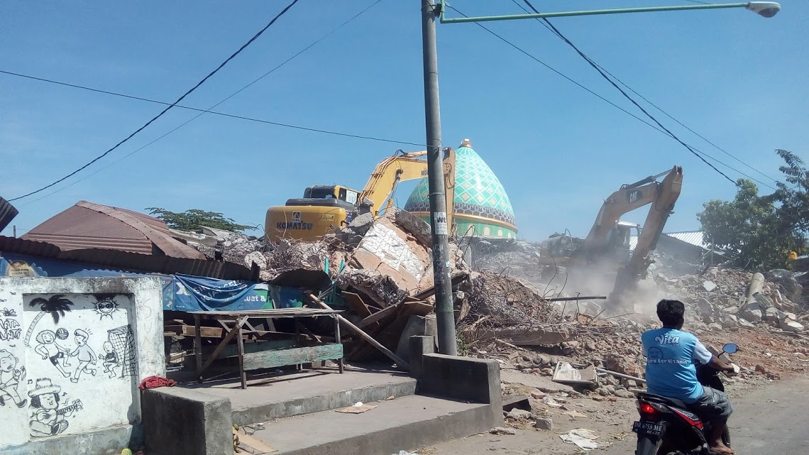 PERAN DPUPR PROVINSI NTB DALAM PENANGANAN PASCA GEMPA