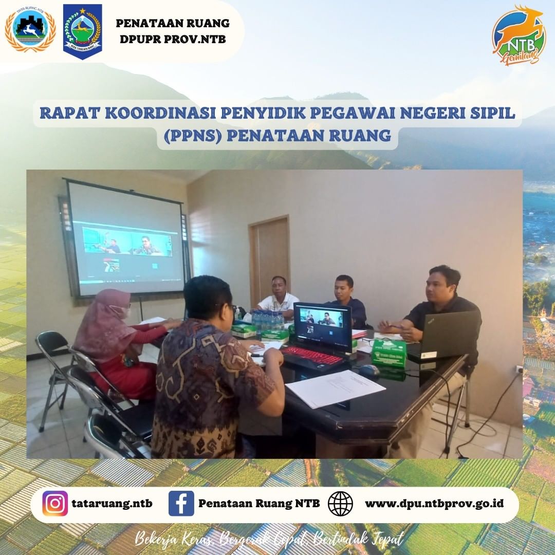 Rapat Koordinasi PPNS Penataan Ruang