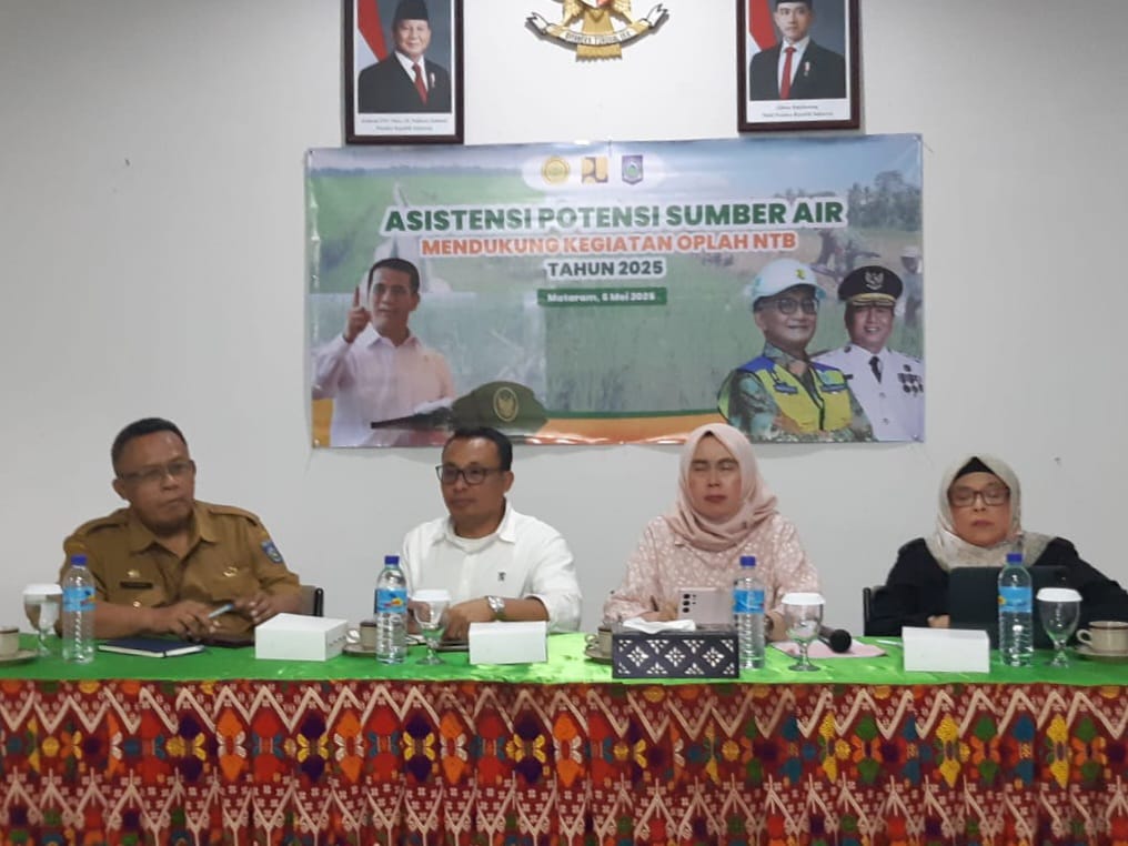 Dukung Swasembada Pangan 2025, Dinas PUPR NTB Siap Optimalkan Infrastruktur Pengairan