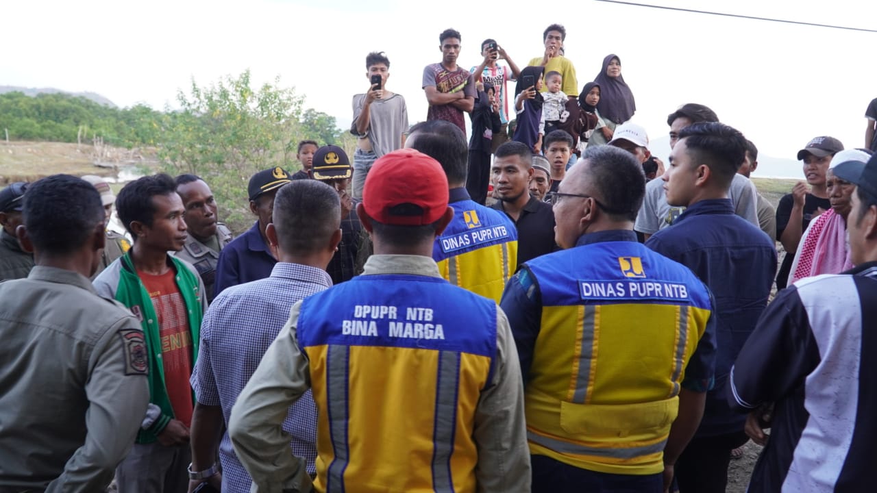 Jembatan Doro Oo Segera Direkonstruksi, Gubernur NTB Ajak Warga Jaga Lingkungan