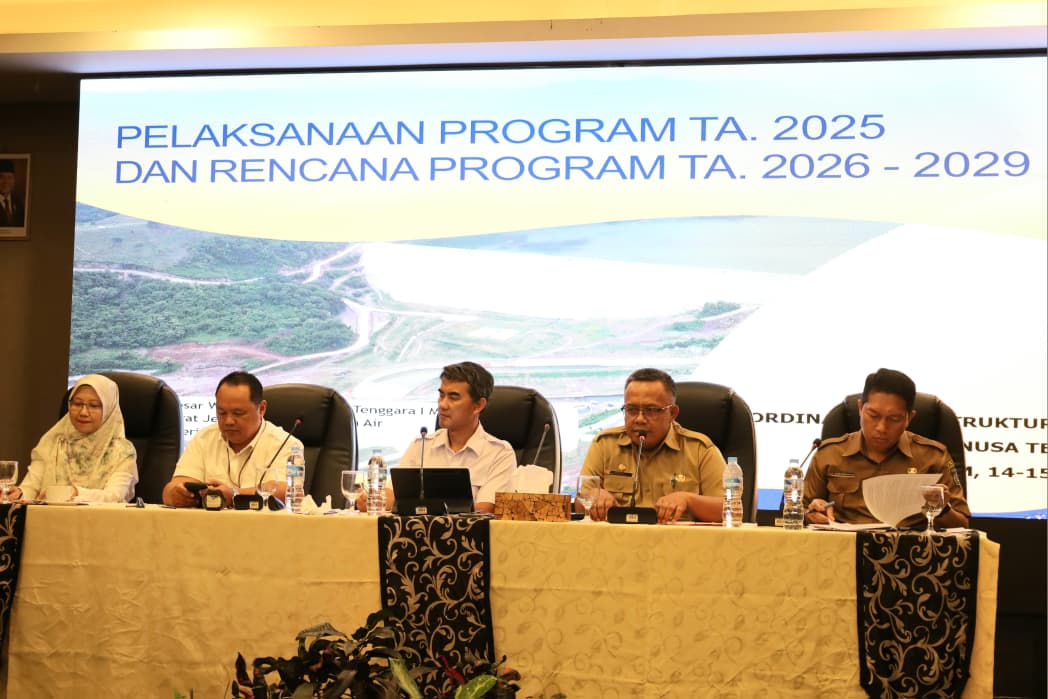 Workshop Konsolidasi dan Pemetaan Belanja Infrastruktur Pusat-Daerah dalam mendukung RPJMD 2025-2029 Provinsi NTB