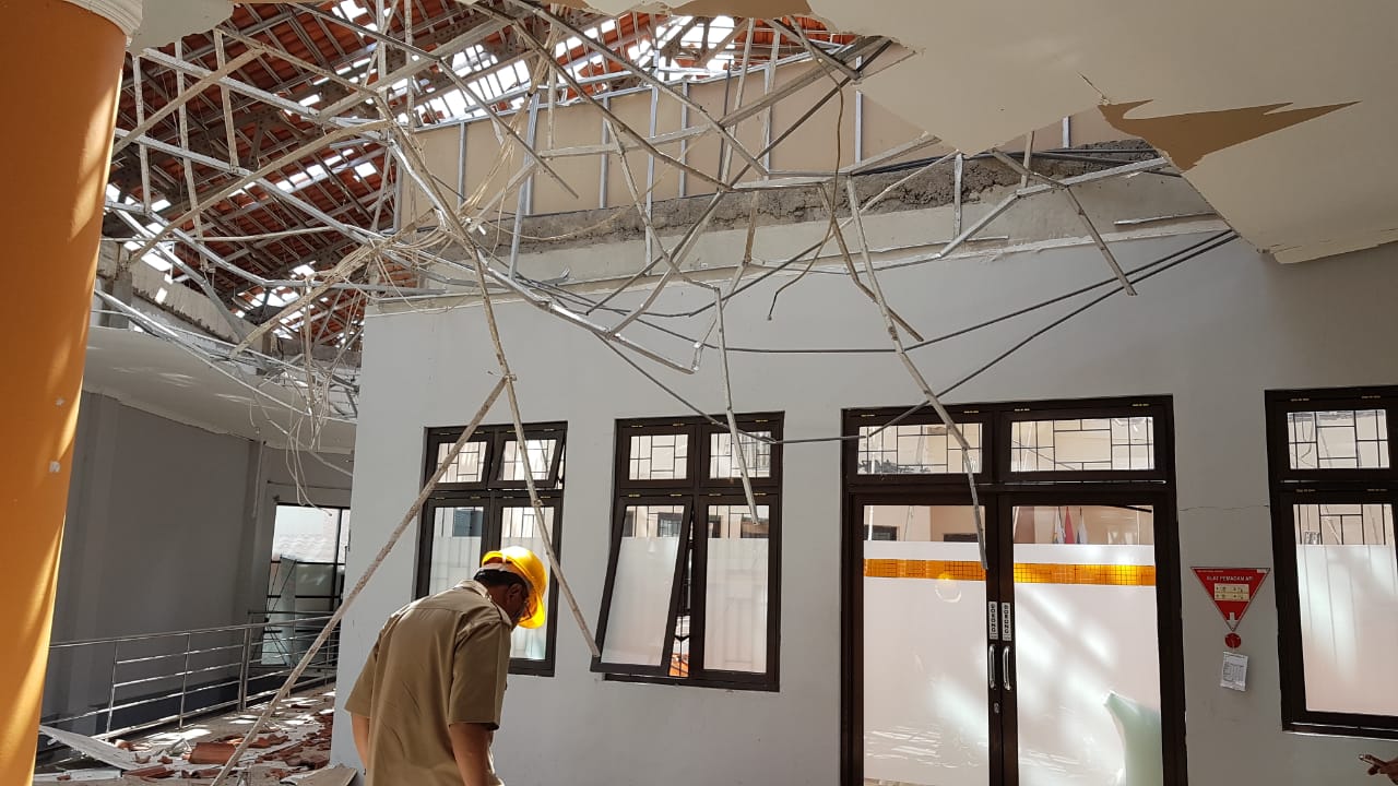 PERSIAPAN MASA TRANSISI MENUJU PEMULIHAN BERSAMA DPUPR PROVINSI NTB PASCA GEMPA