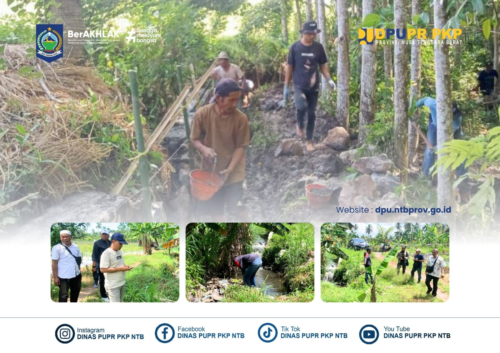 BPSDA Lombok Perkuat Pengawasan Lapangan, Pastikan Irigasi Tepat Sasaran dan Berdampak Bagi Petani