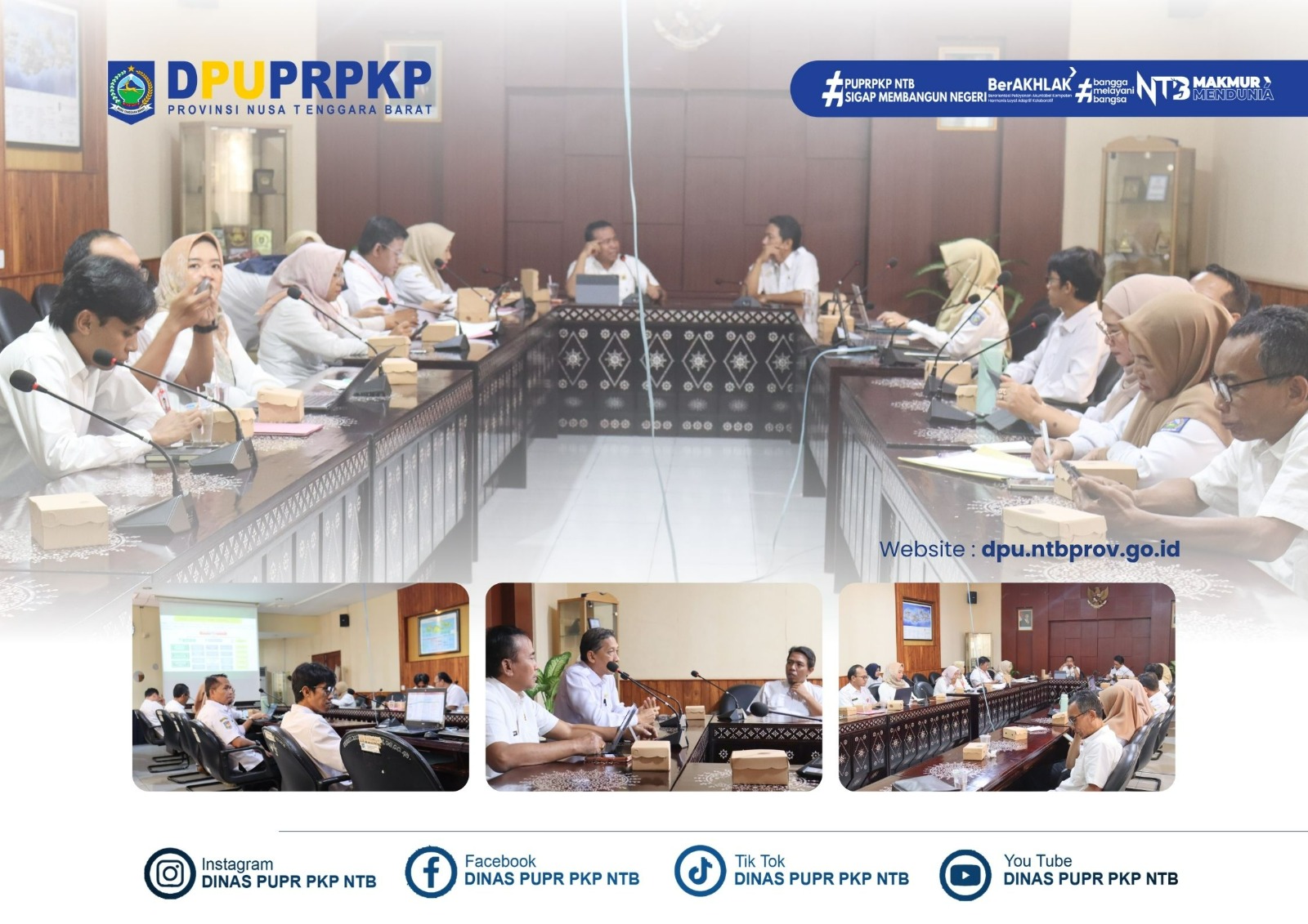 Rapat Persiapan Pelaksanaan Gugus Tugas Reformasi Agraria NTB 2026