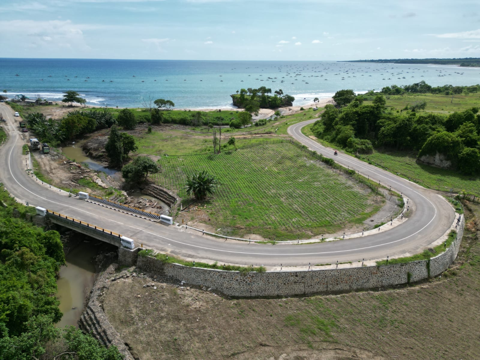 Ruas Jalan PAL IV - Lenangguar dan Lenangguar - Lunyuk Sumbawa.