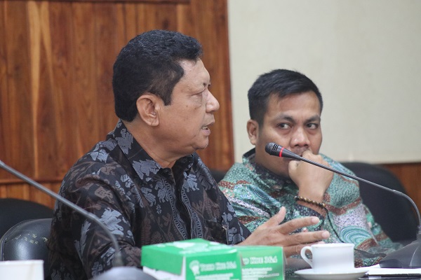 Kunjungan DPRD KSB. Pembahasan Raperda Jasa Konstruksi