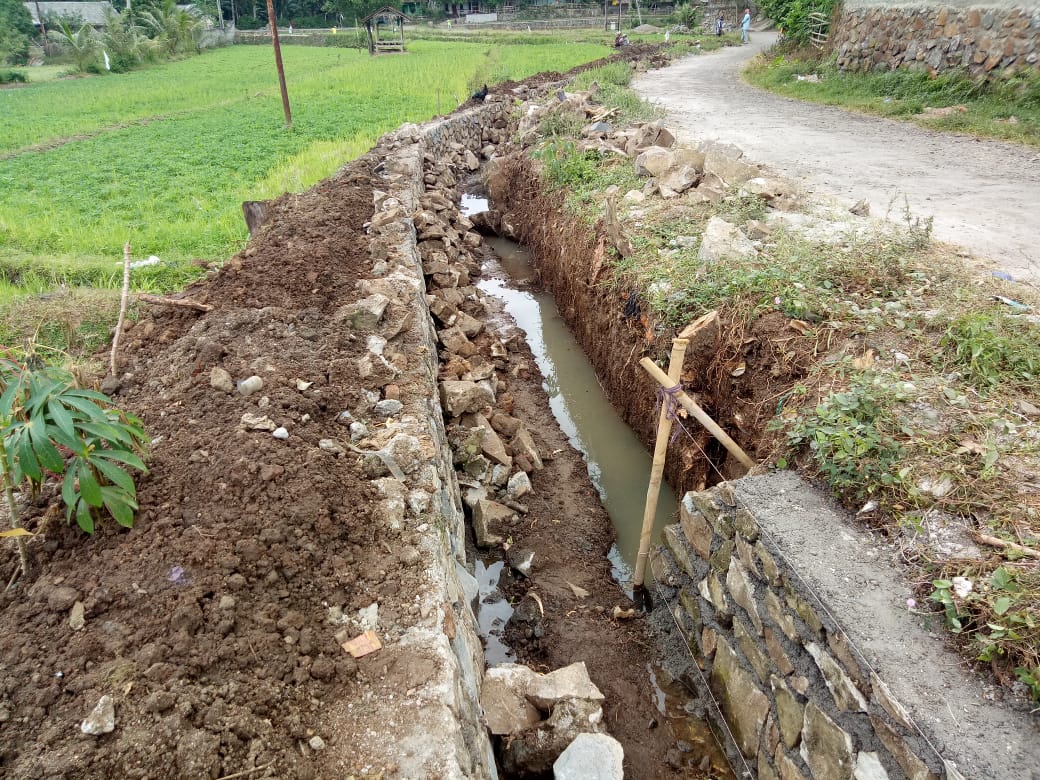 Kegiatan Rehabilitasi Jaringan Irigasi DI Gde bongoh (IPDMIP)