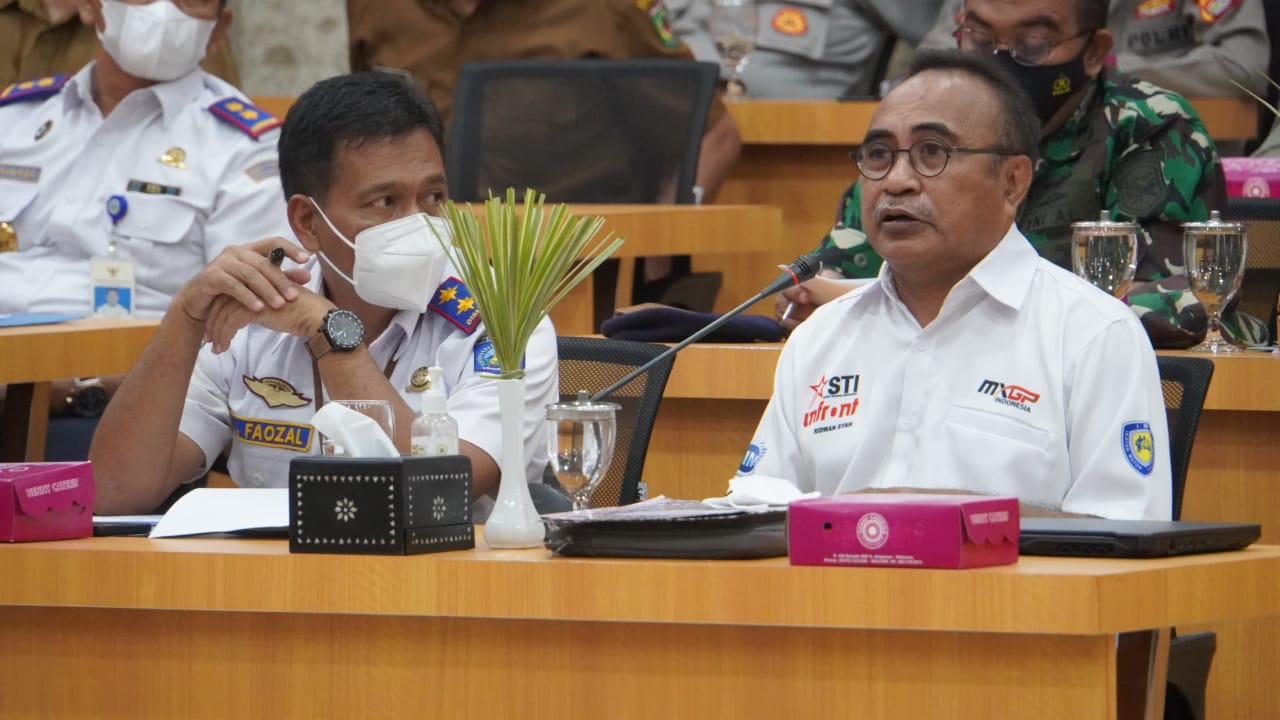 Pantau Persiapan Beberapa Sektor Jelang Event MotoGP Mandalika 2022