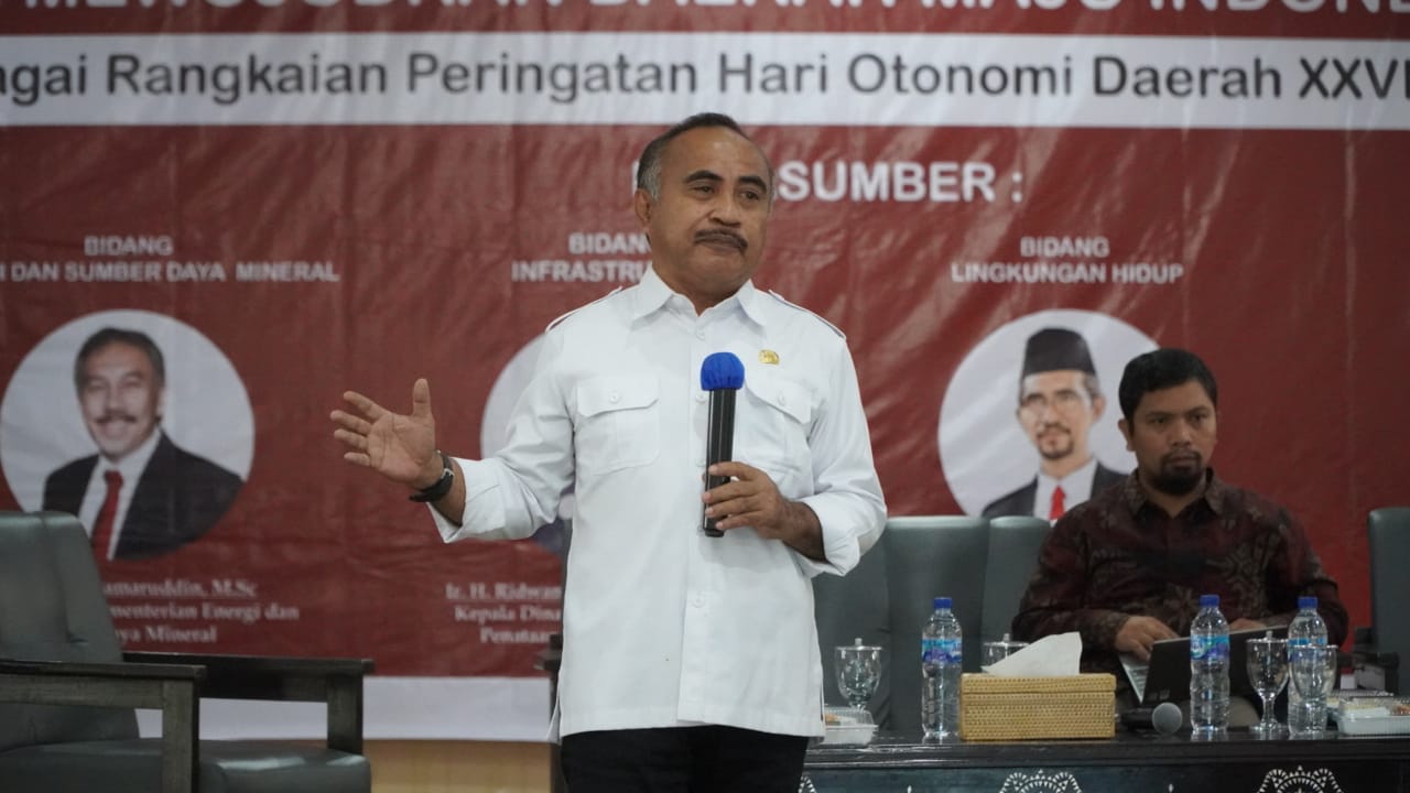 Seminar Peringati Hari Otonomi Daerah ke-27 Tahun 2023, Dinas PUPR Sampaikan Peluang dan Tantangan Pembangunan Infrastruktur