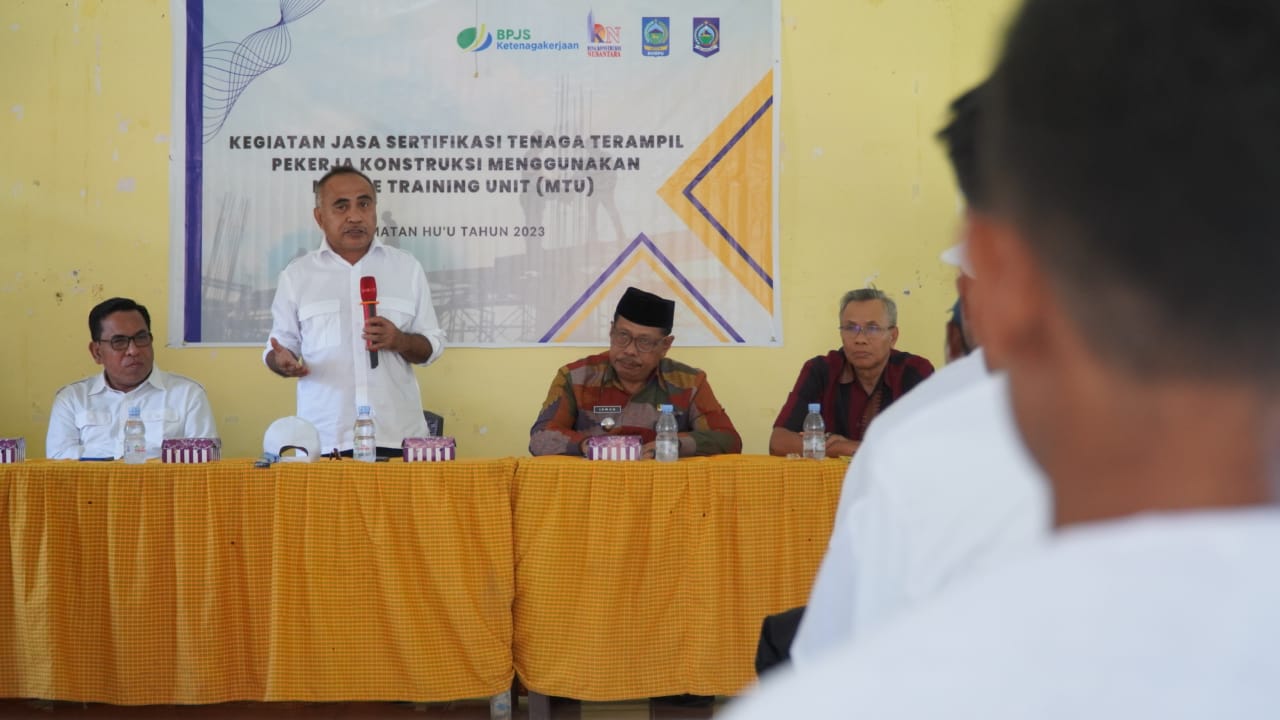 Gelar Pembekalan dan Sertifikasi Tenaga Terampil untuk Pekerja Konstruksi