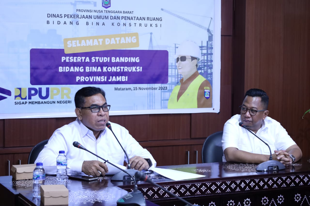 Studi Banding Bidang Bina Konstruksi DPUPR Provinsi Jambi
