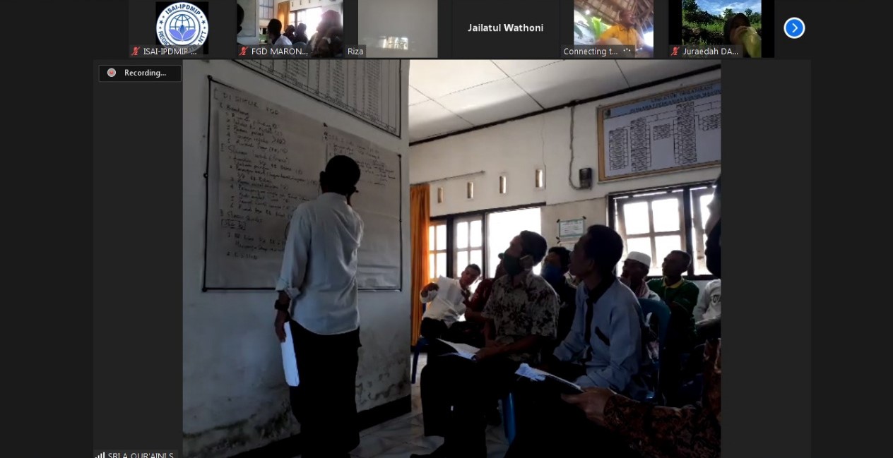 FGD Penyusunan PSETK DI Marongge Kompleks