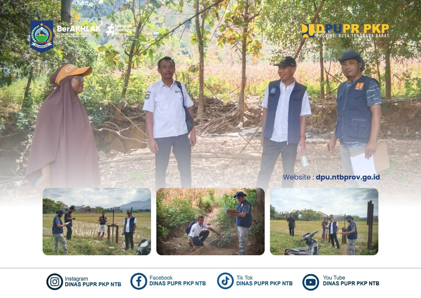 Pemprov NTB Perkuat Infrastruktur SDA, Rehabilitasi Jaringan Irigasi di Sumbawa Timur Segera Direalisasikan