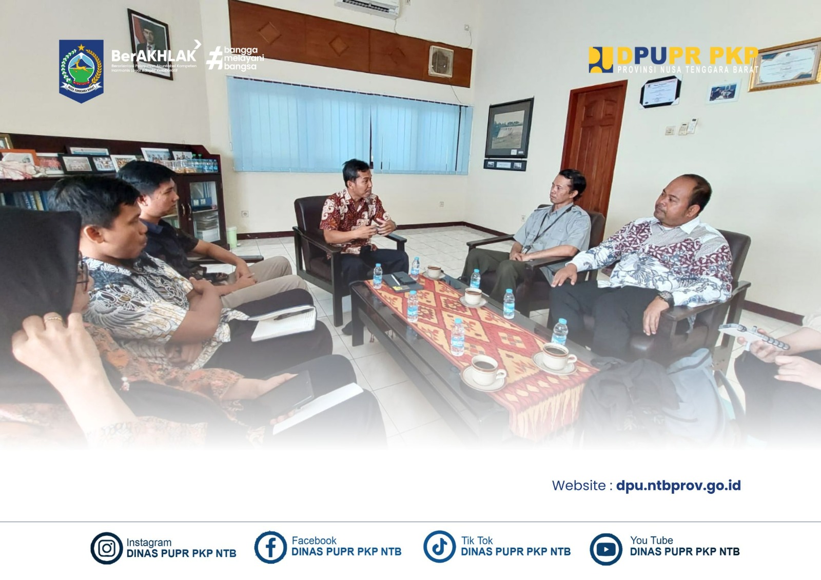 Perkuat Sinergi Ketahanan Pangan, Bidang SDA Terima Kunjungan Koordinasi BPLIP Kementerian Pertanian